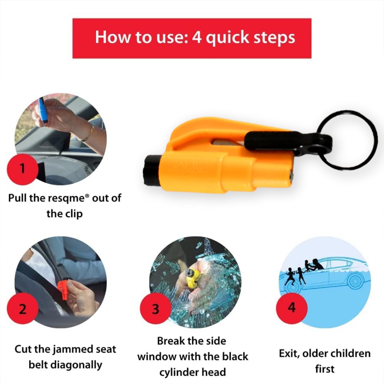 8761 2 in 1 Emergency Safety Cutter with Key Chain, Small Portable Handy Emergency Safely Glass Breaking & Seat Belt Cutting Keychain Tool 8761 2 in 1 Emergency Safety Cutter with Key Chain, Small Portable Handy Emergency Safely Glass Breaking & Seat Belt Cutting Keychain Tool
